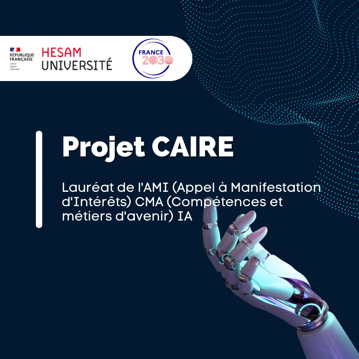 Le projet CAIRE est lauréat de l'AMI CMA IA France2030